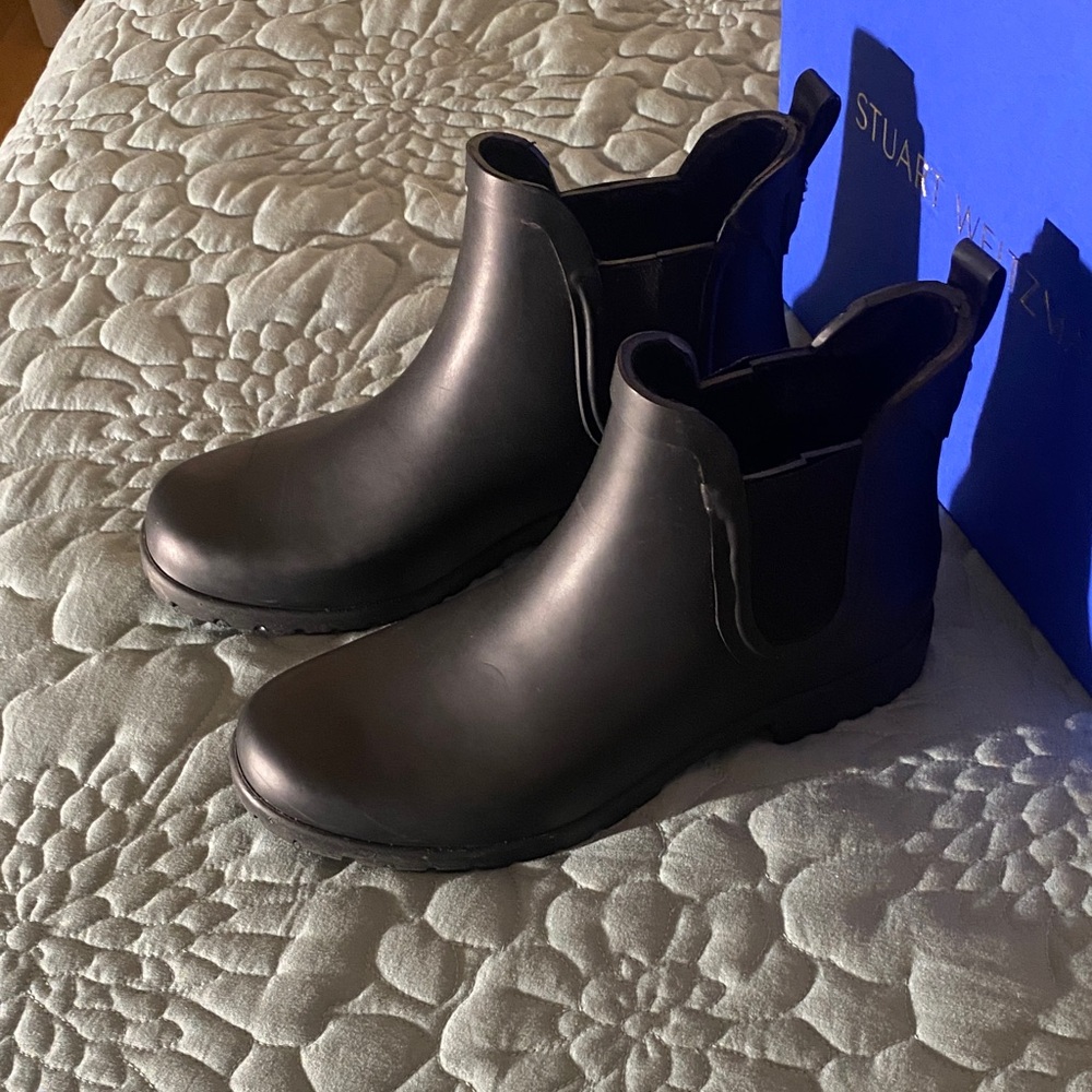 Stuart Weitzman Rain Boots NWT